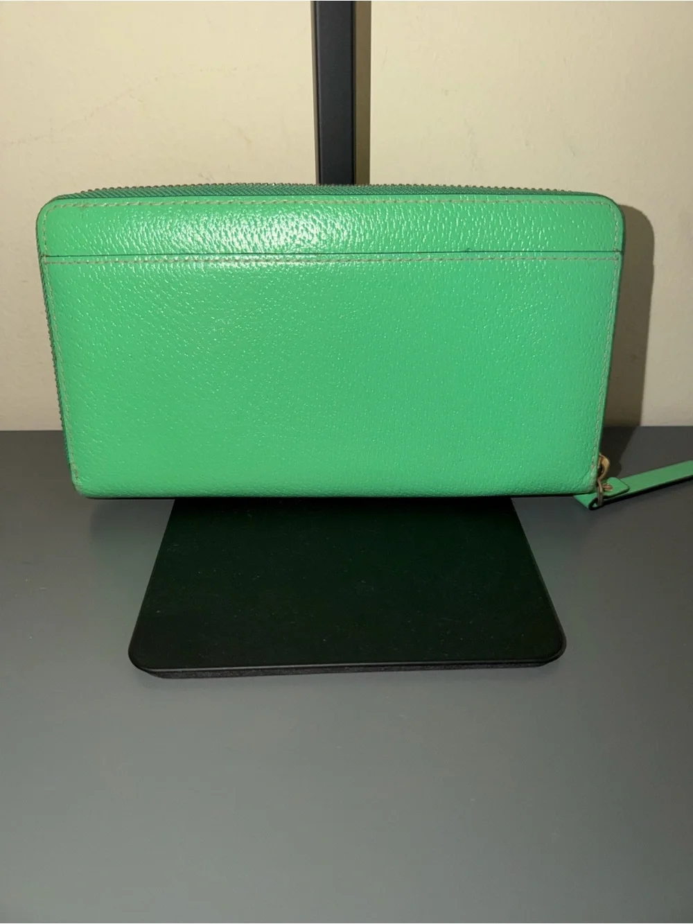 kate spade Zip-Around wallet in bright Green